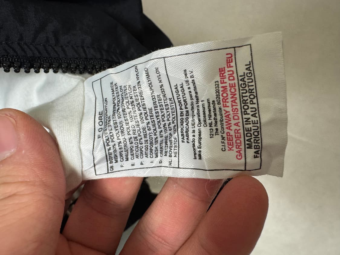 빈티지 나이키 포르투갈 생산 팀자켓 올드스쿨 상품이미지6