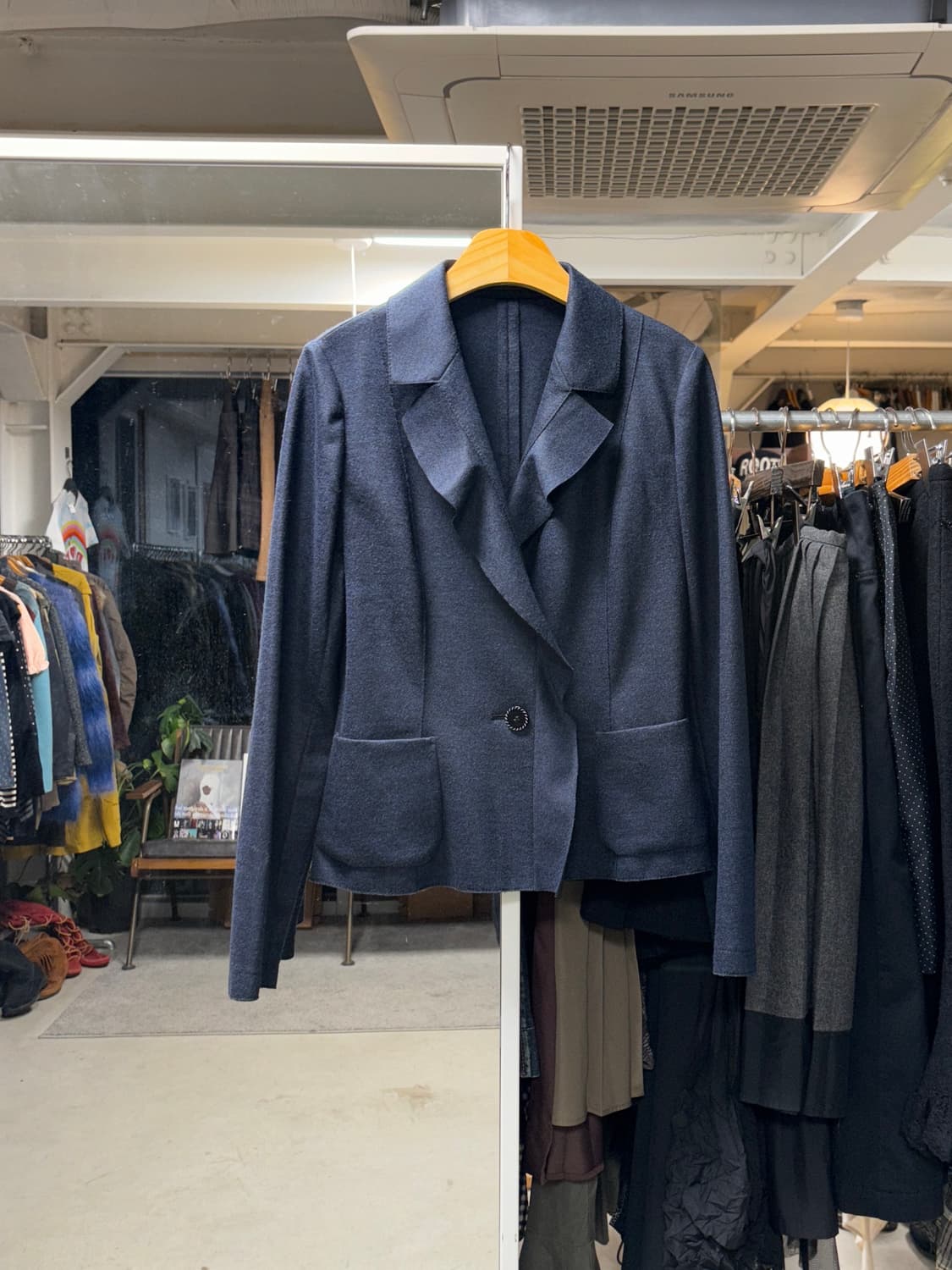 아티잔 울 프릴 자켓 상품이미지1