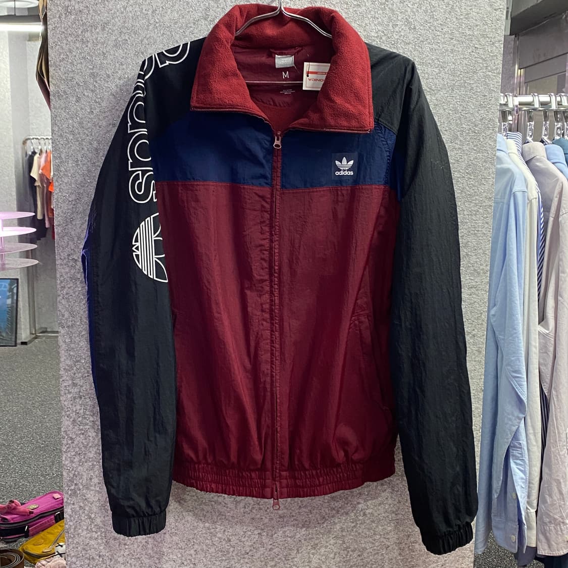 아디다스 투웨이 나일론 배색 바람막이 b3381 상품이미지2