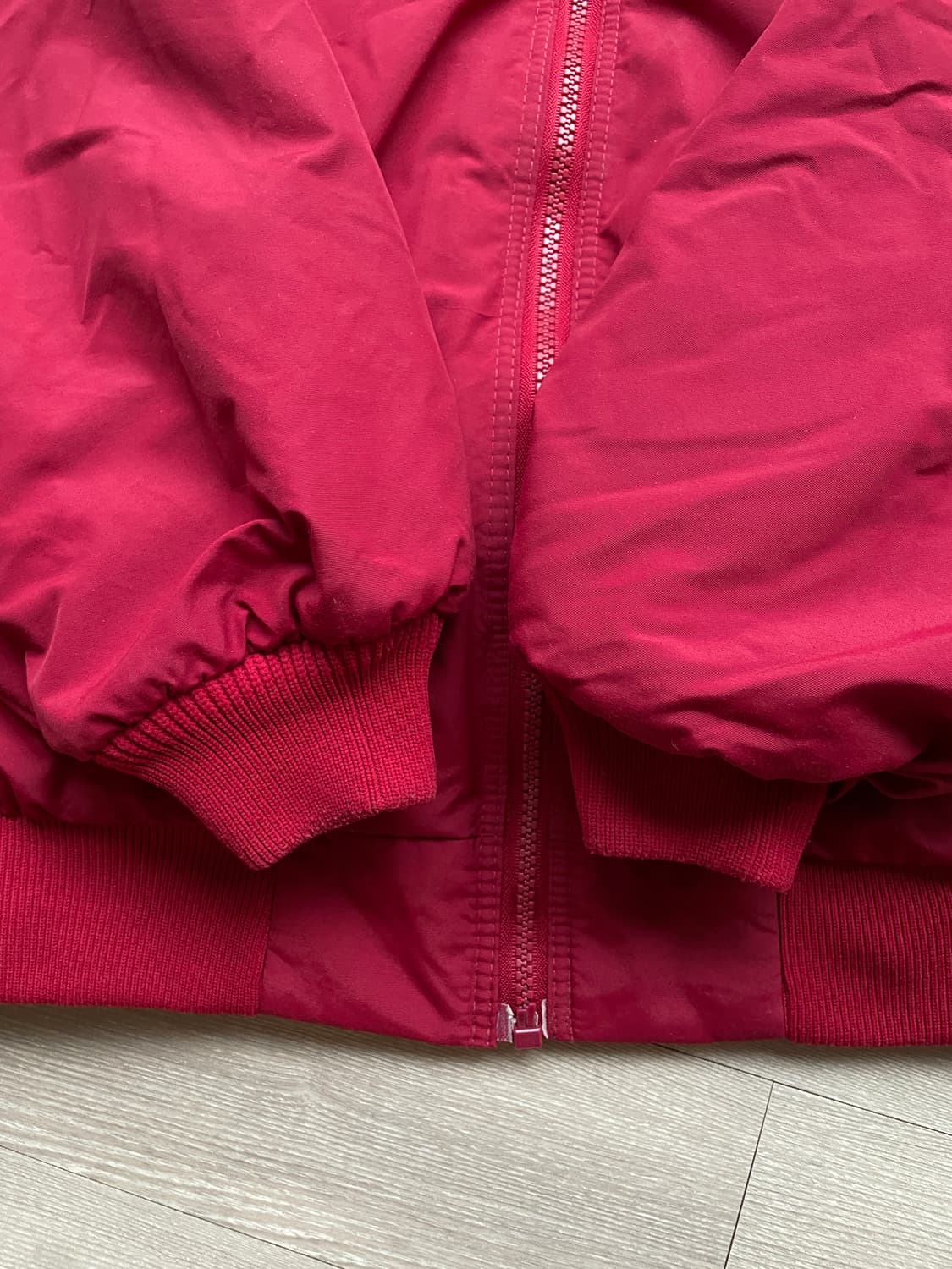 90s 파타고니아 쉘드 신칠라 봄버 자켓 레드 rare usa 상품이미지5