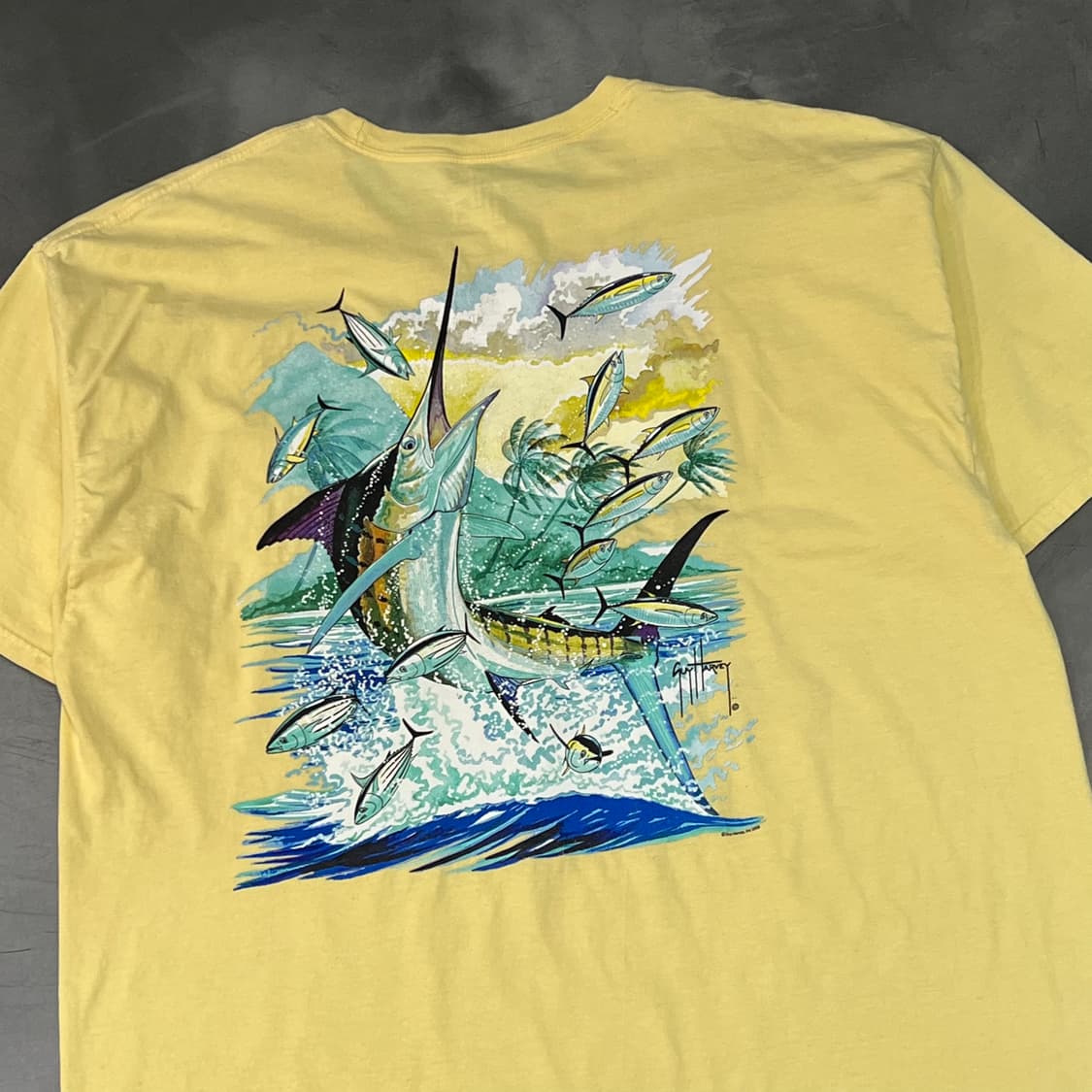  가이 하비 피싱 프린팅 반팔티 y16158 상품이미지5