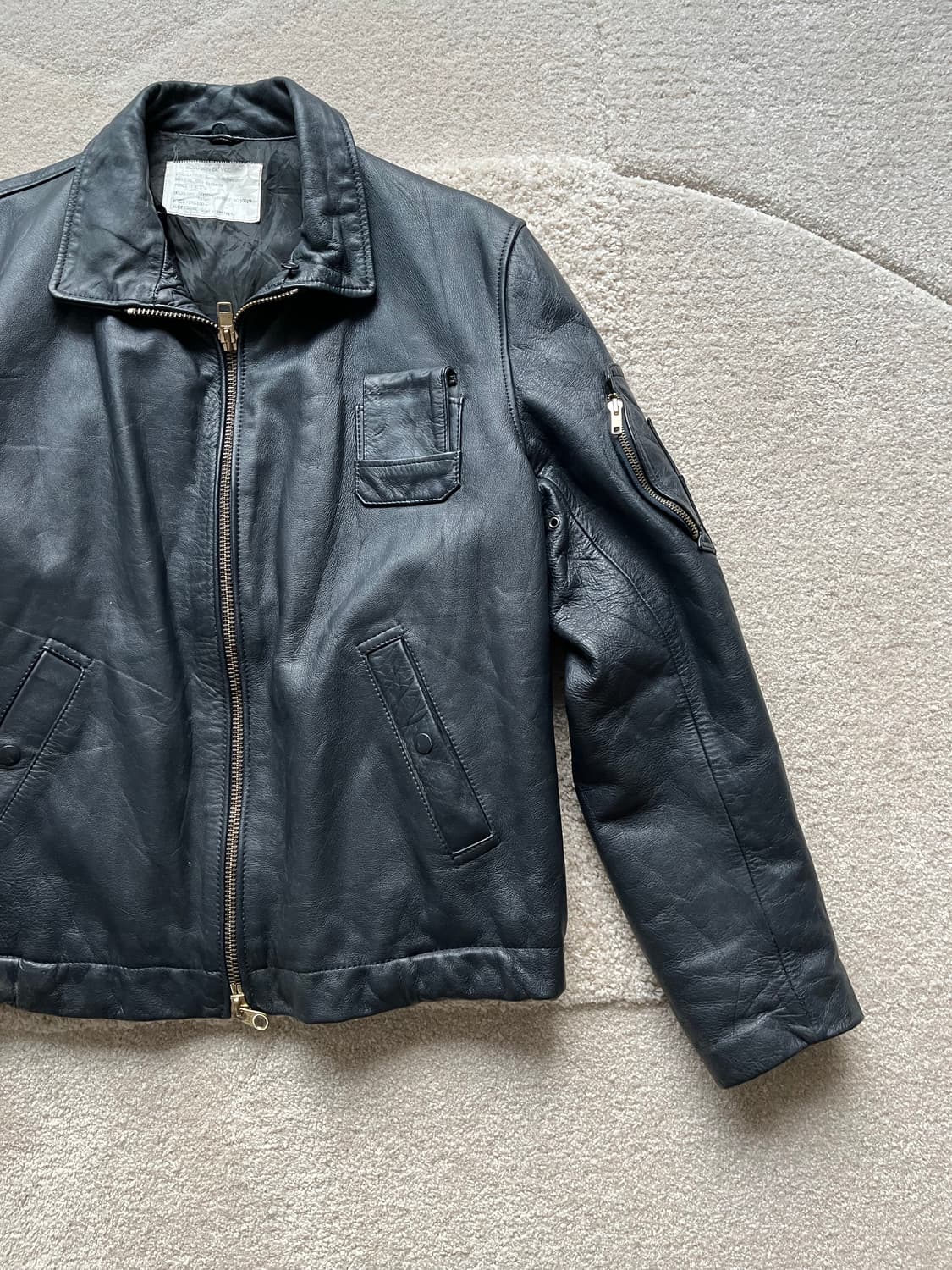 French Leather jacket (Dre projet origin 상품이미지4