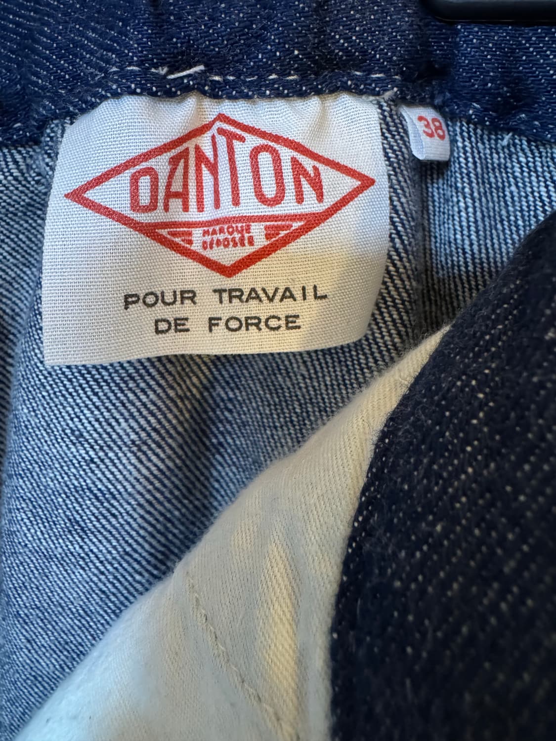 [38]Danton 단톤 데님 롱 스커트 치마 상품이미지7