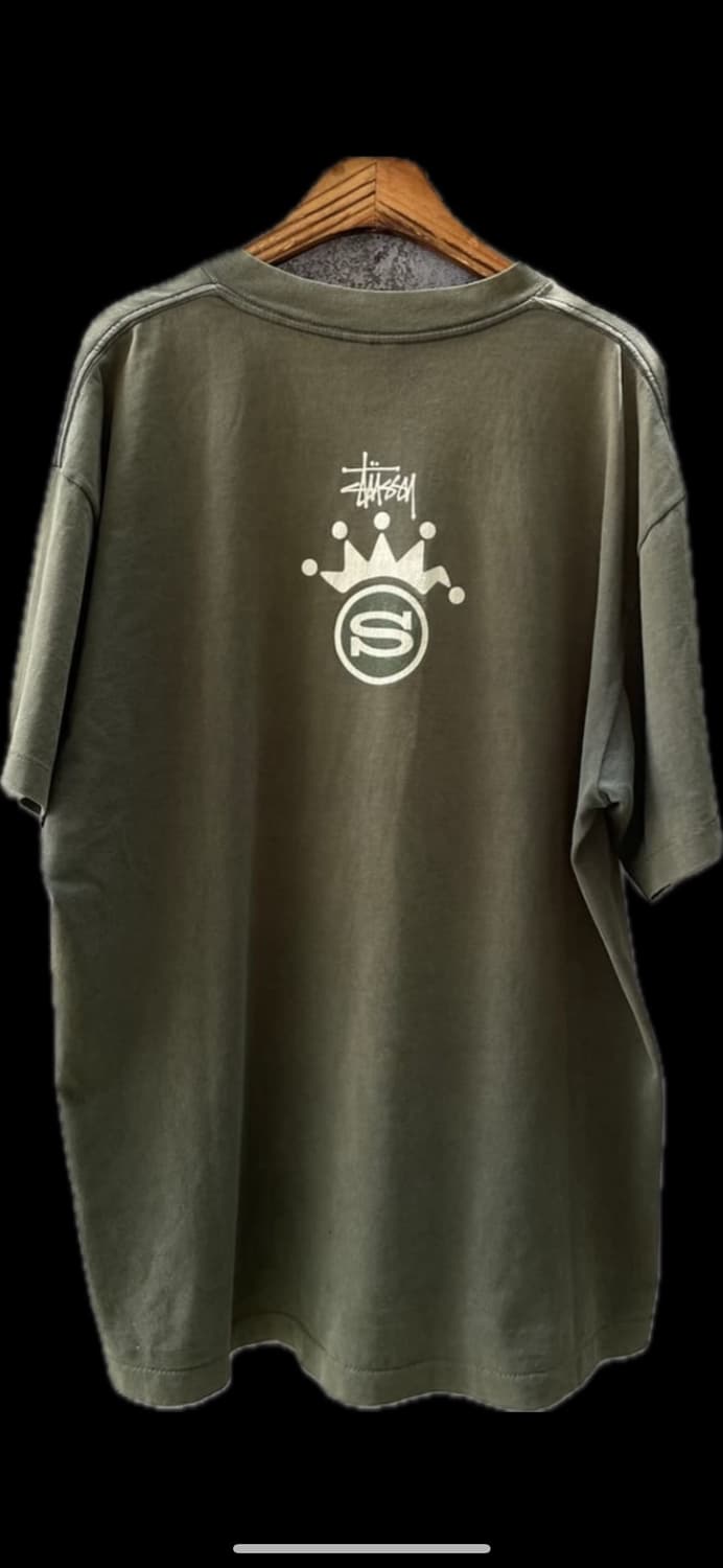[XL] 90s 스투시 크라운 티셔츠 상품이미지3