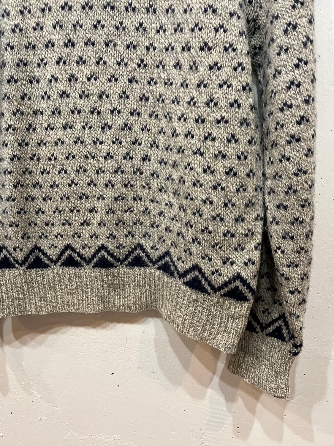 90s ROYAL NORTH MILLS 울 니트 Made in USA 상품이미지4