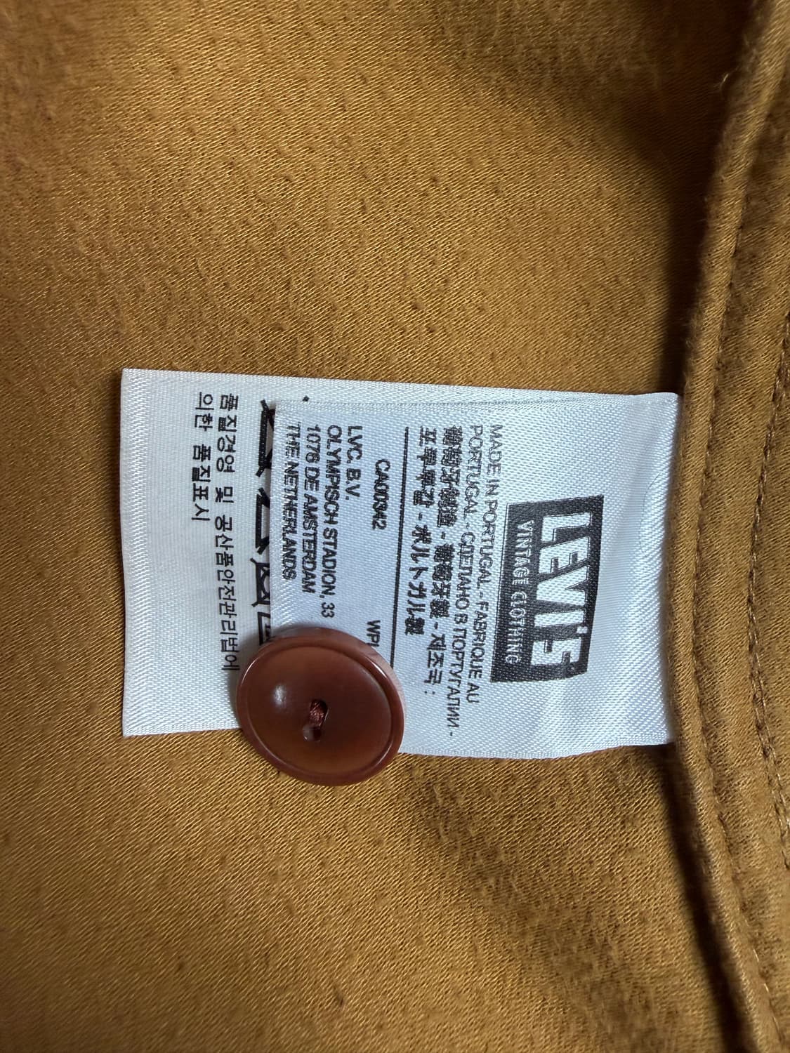 LVC 1930 홈런 몰스킨 워크 자켓 사이즈 M 상품이미지3