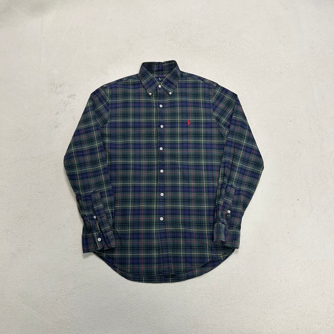 Polo Green Check Shirt 상품이미지4