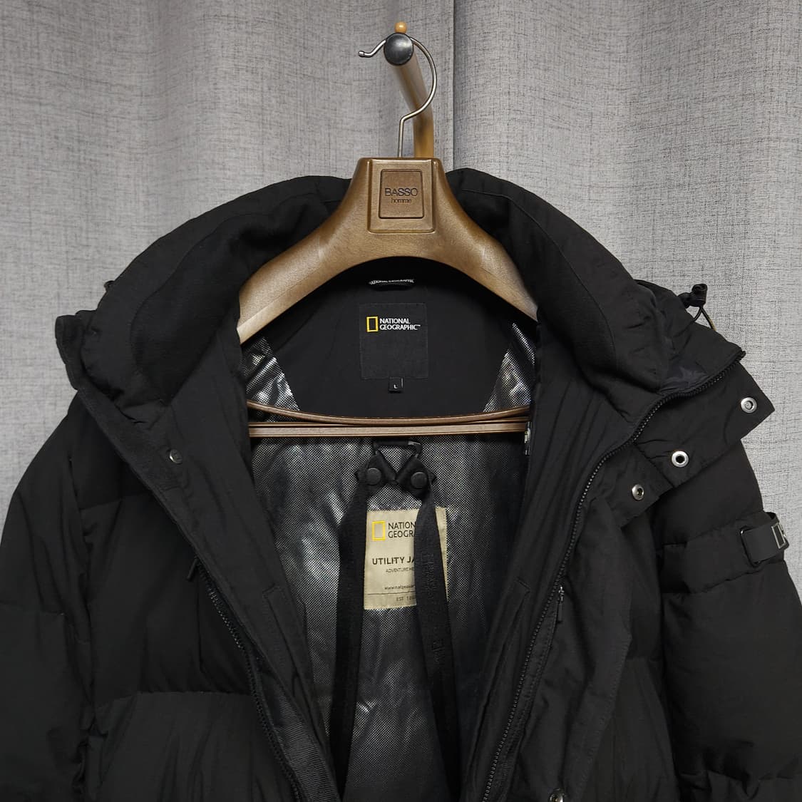 100 ) 내셔널지오그래픽 남녀공용 오리털 롱패딩 상품이미지7