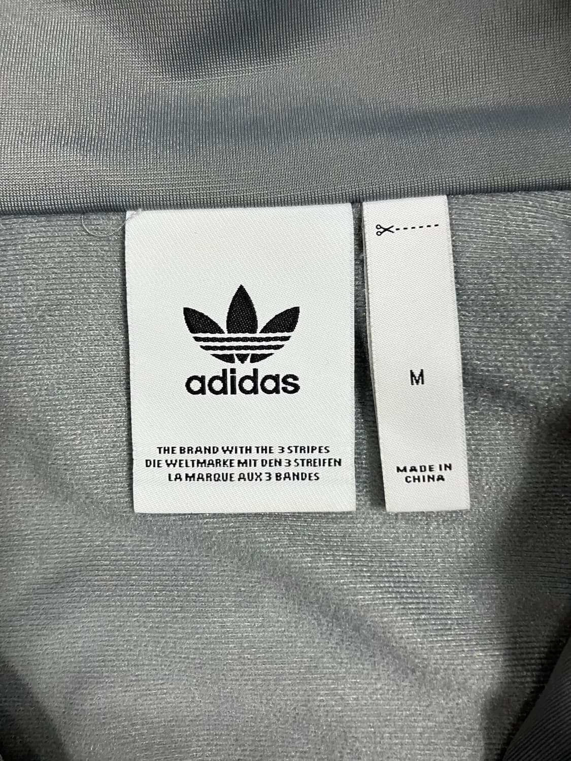 아디다스 핑크 로고 회색 제노 져지 M 상품이미지5