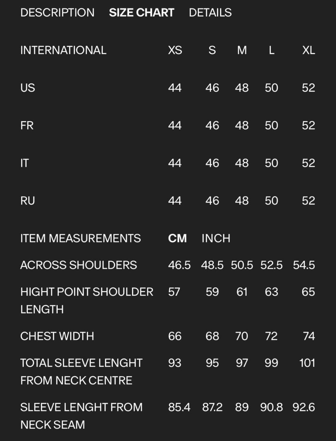 고샤루브친스키 봄버 자켓 상품이미지4