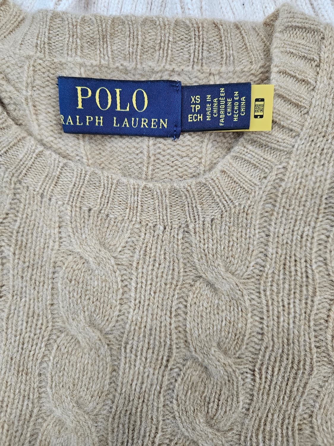 폴로랄프로렌 울캐시미어 케이블 니트 상품이미지2