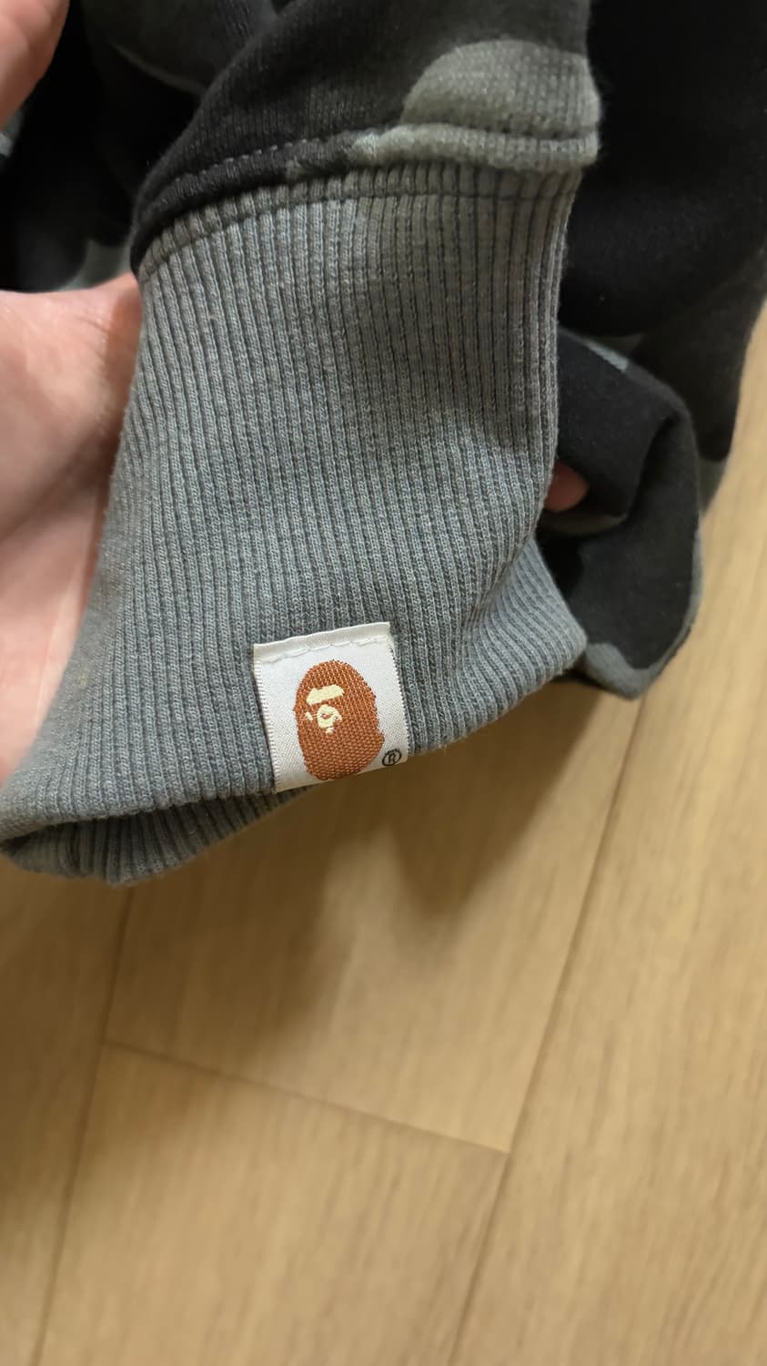 베이프 샤크후드 그레이 XL 상품이미지6