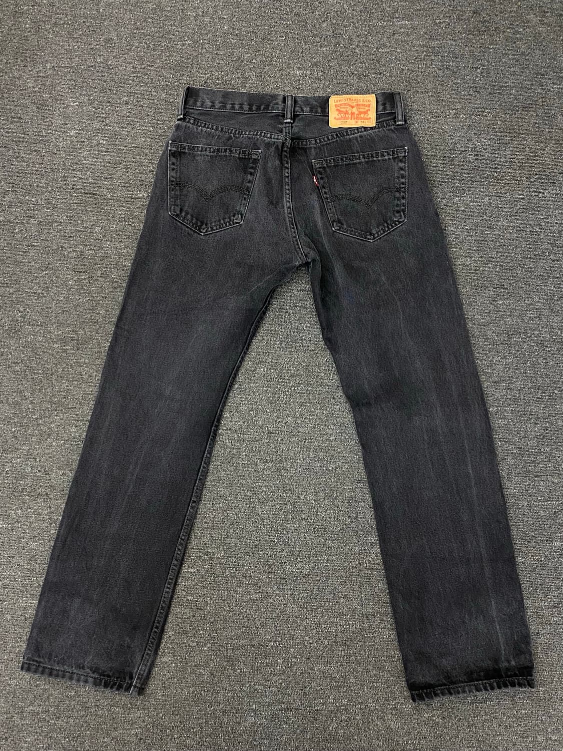 Levis 리바이스 505 흑청 데님팬츠 상품이미지3