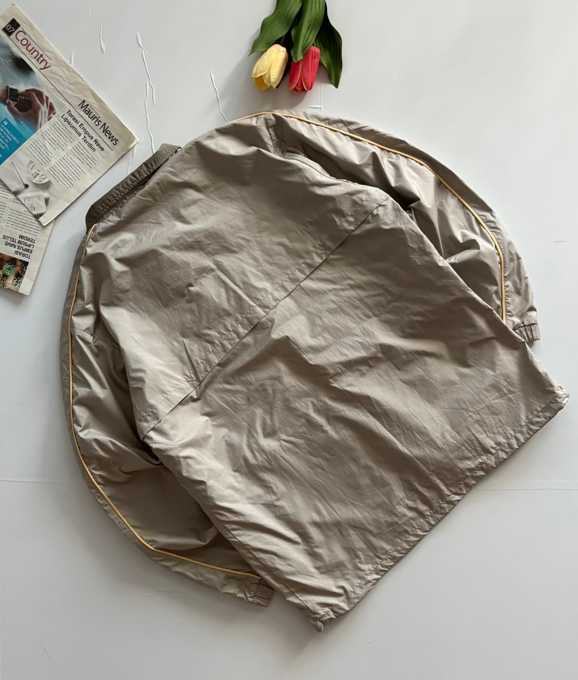 Nike 나이키 베이지 빈티지 바람막이 상품이미지6