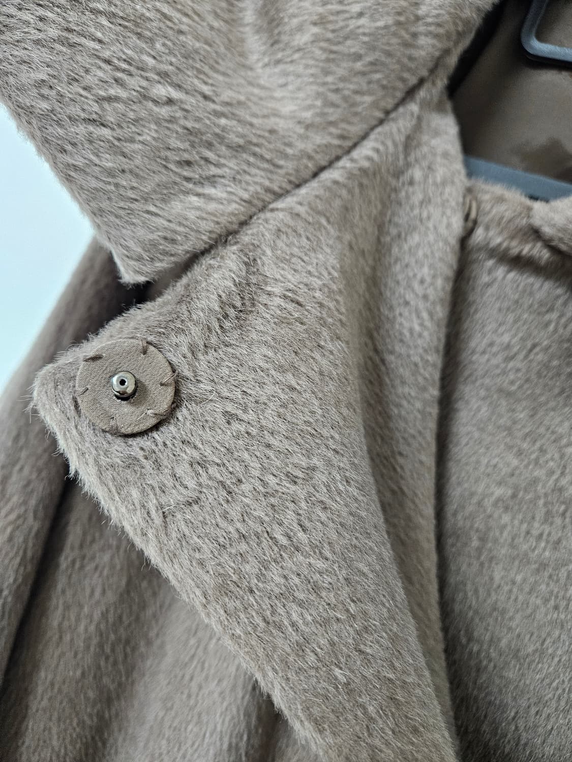 미샤 라마(알파카) 울 하프코트 상품이미지8