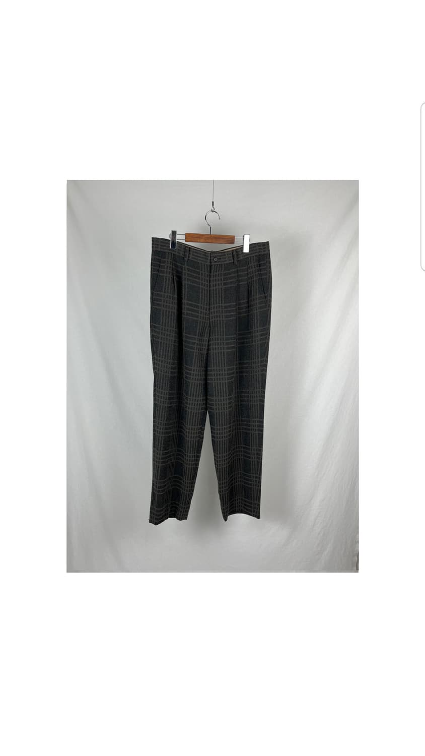 90s Pia Sports 체크패턴 슬랙스 상품이미지1