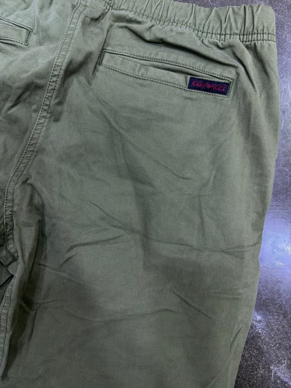 그라미치 NN 워싱 팬츠 0816 올리브 L 상품이미지8