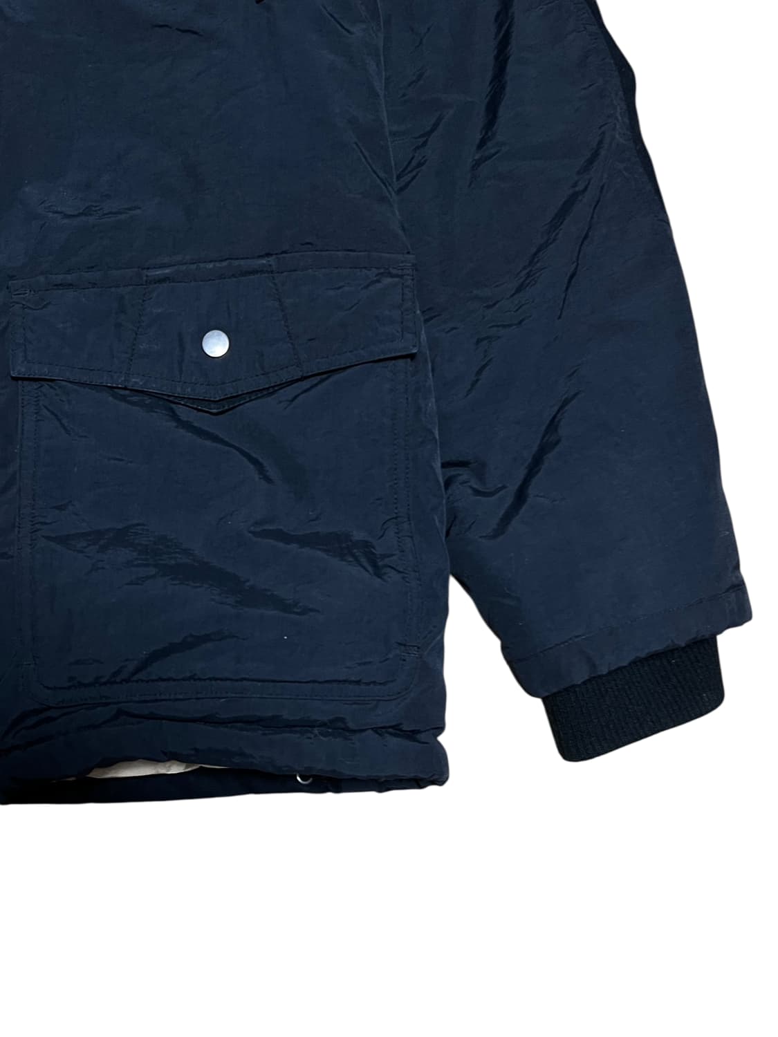 빈티지 울트라라이트 털 후드 패딩 점퍼 상품이미지3