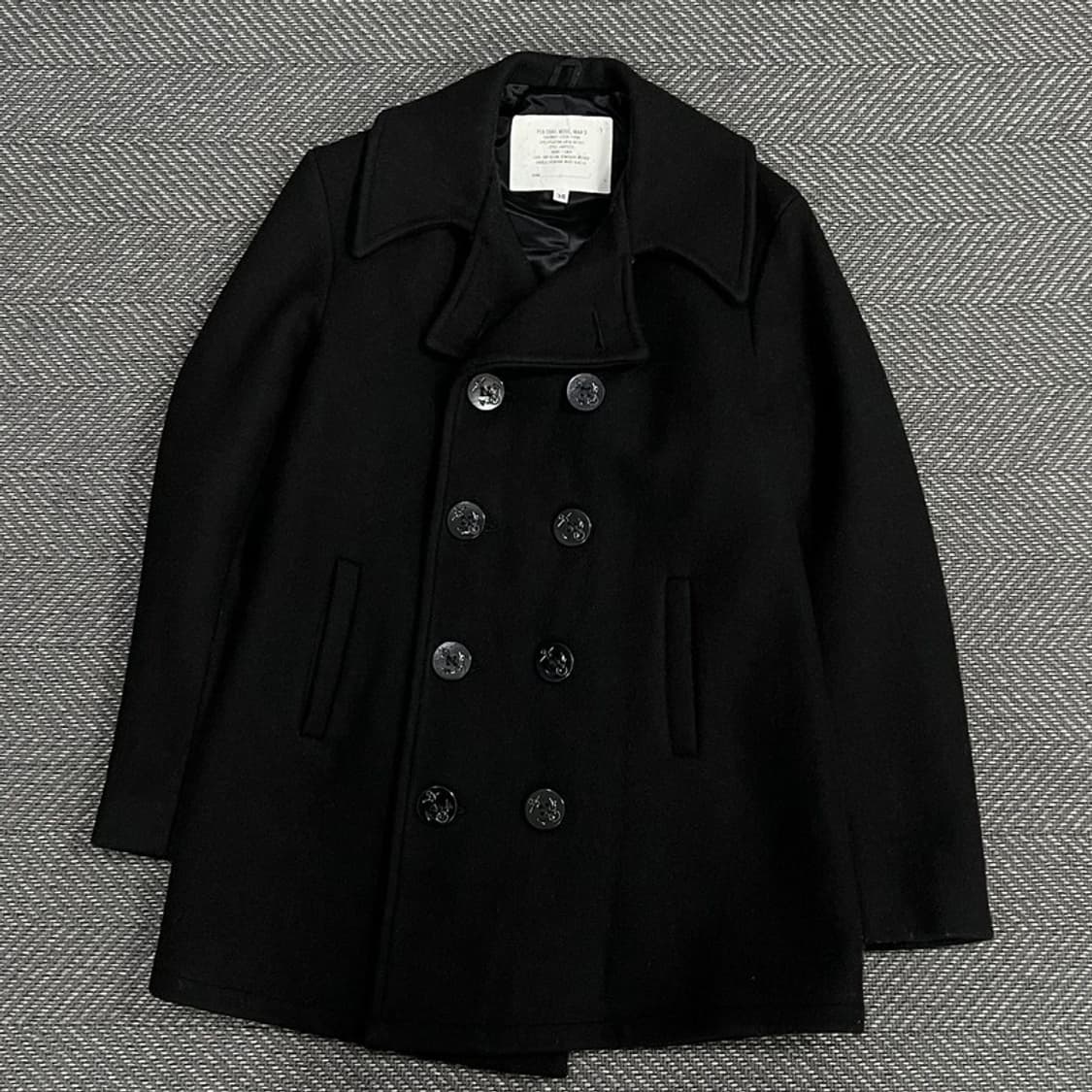 made in usa 울 피코트 v1091 상품이미지1