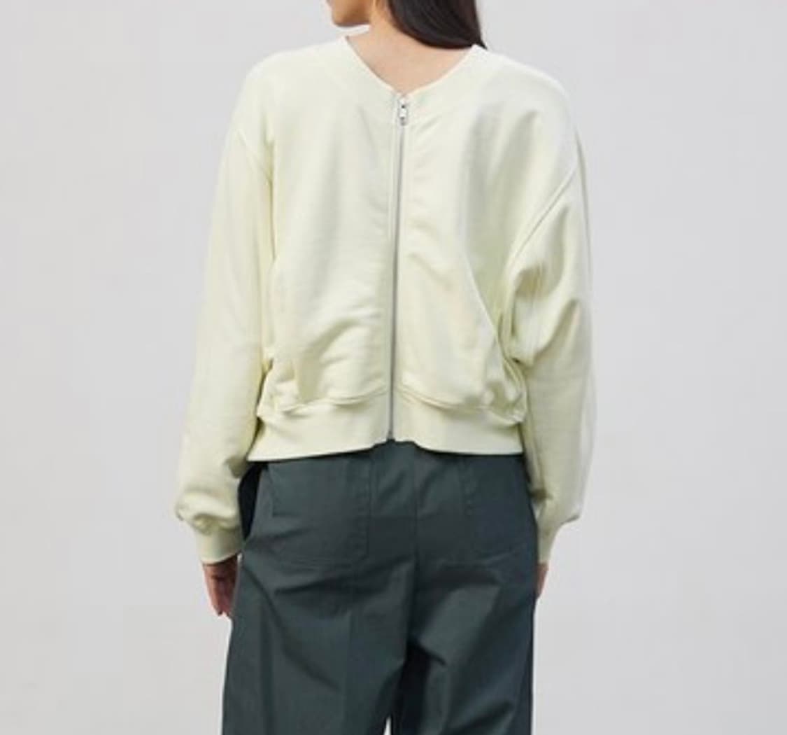 코데즈컴바인 크롭 맨투맨 집업 레몬 모리 y2k 키치 상품이미지7