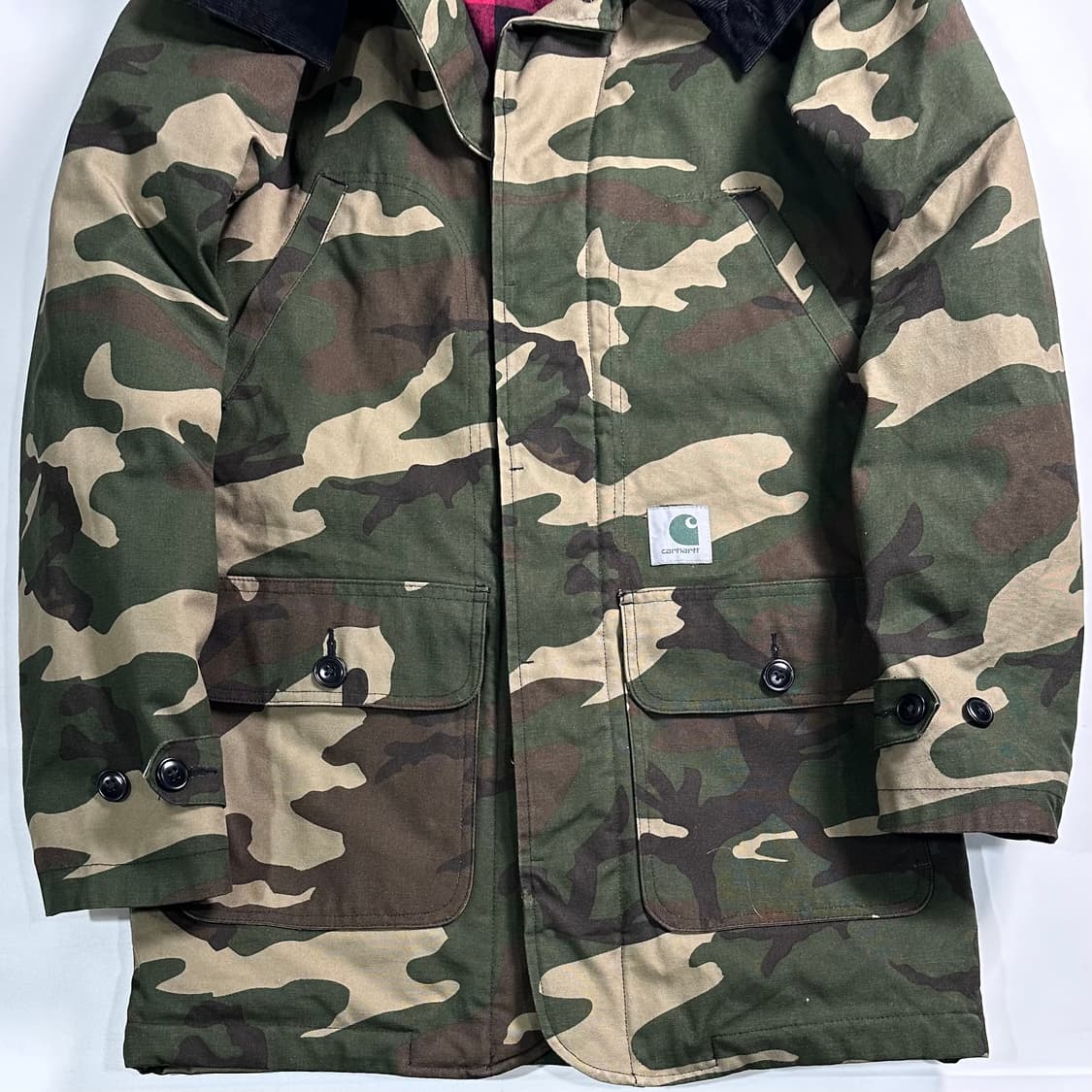 칼하트 카모 스미스 코트   상품이미지2