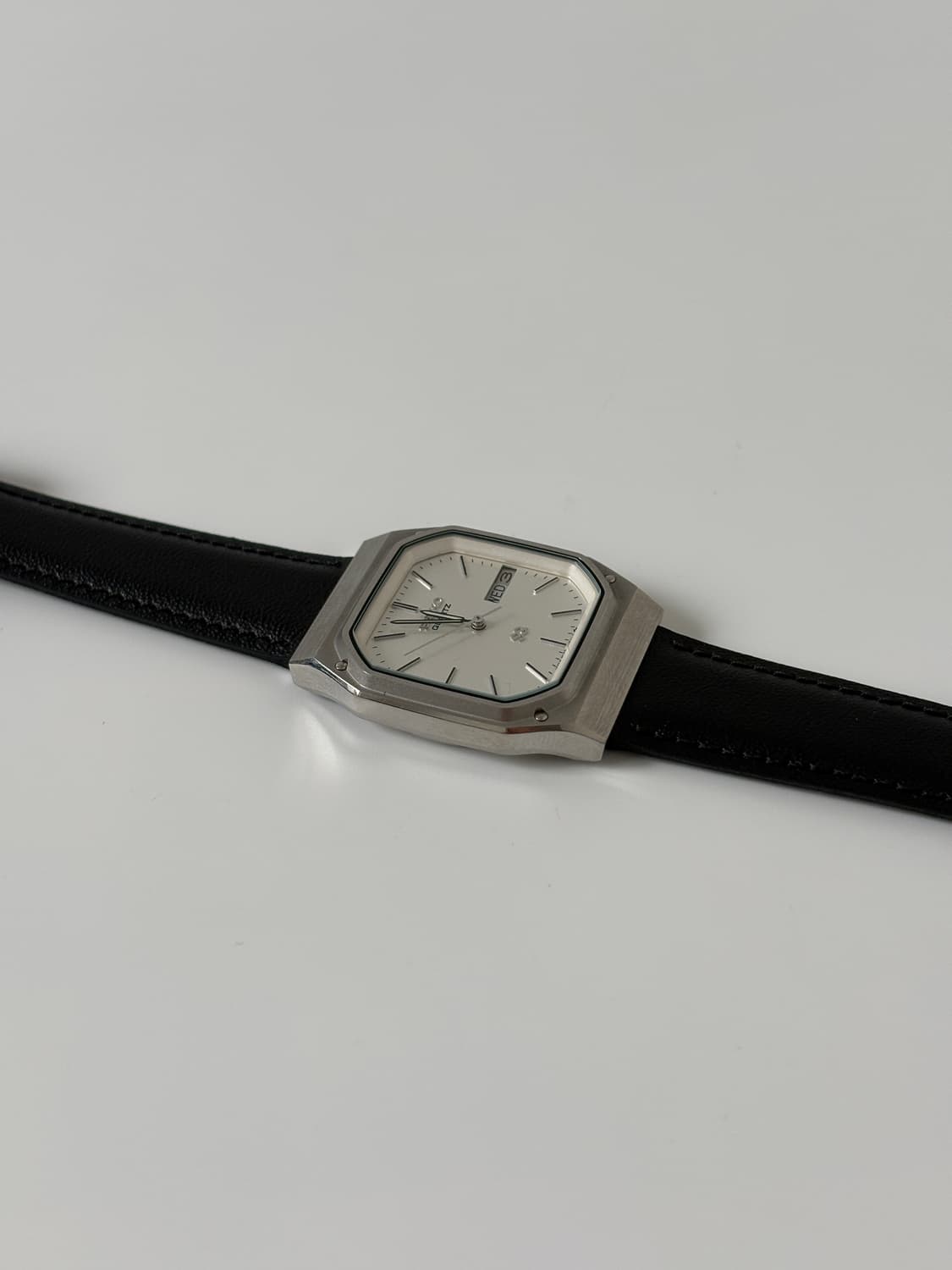 1980s SQ Silver Square Quartz  상품이미지5