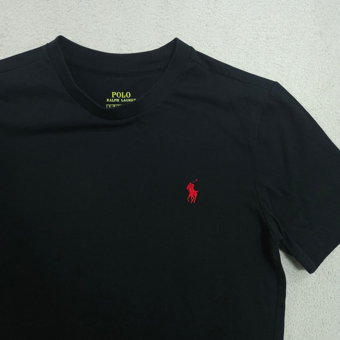 폴로 랄프 로렌 반팔티 S 블랙 상품이미지3
