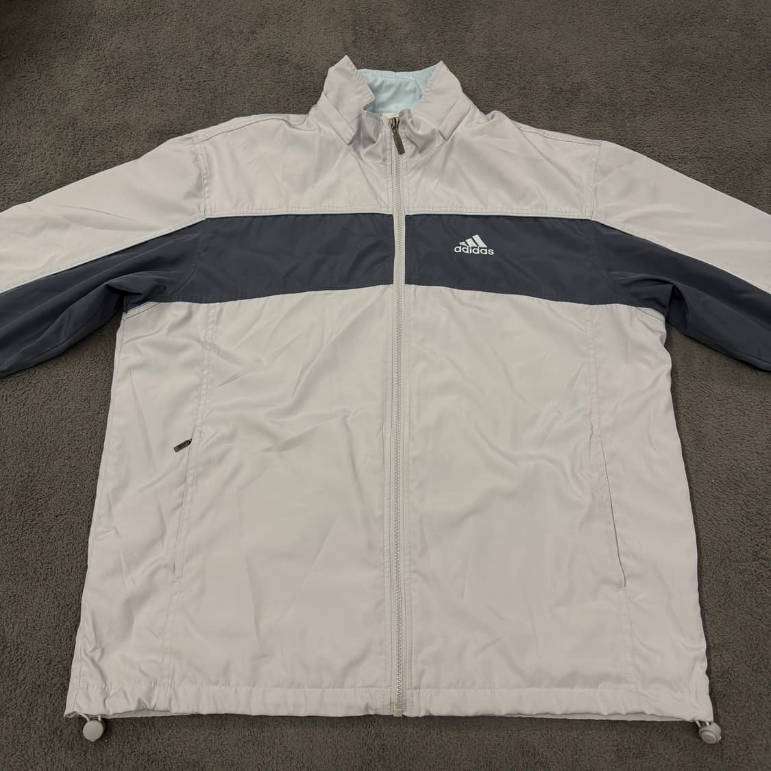 [정품/105] 아디다스 올드스쿨 배색 바람막이 자켓 상품이미지3