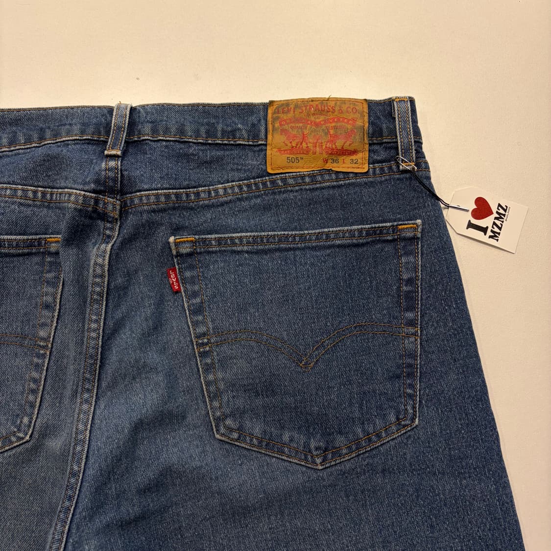 [36x32] 리바이스 505 데님 팬츠 청바지 C577 상품이미지3