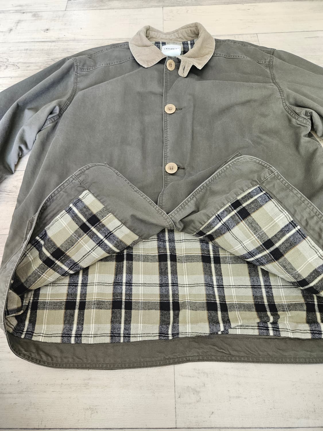 (L3)카키스khakis 반자켓 washed barn jacket 상품이미지3