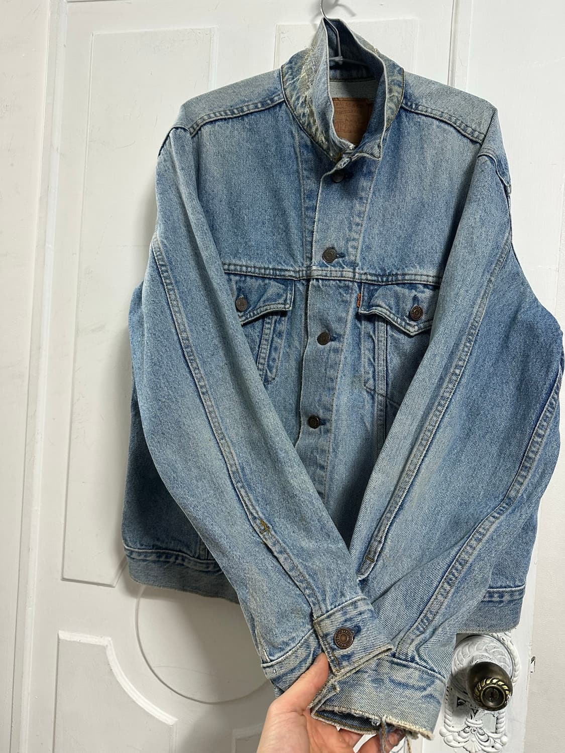 리바이스 75505-0212 오렌지탭 데님 트러커자켓 상품이미지5