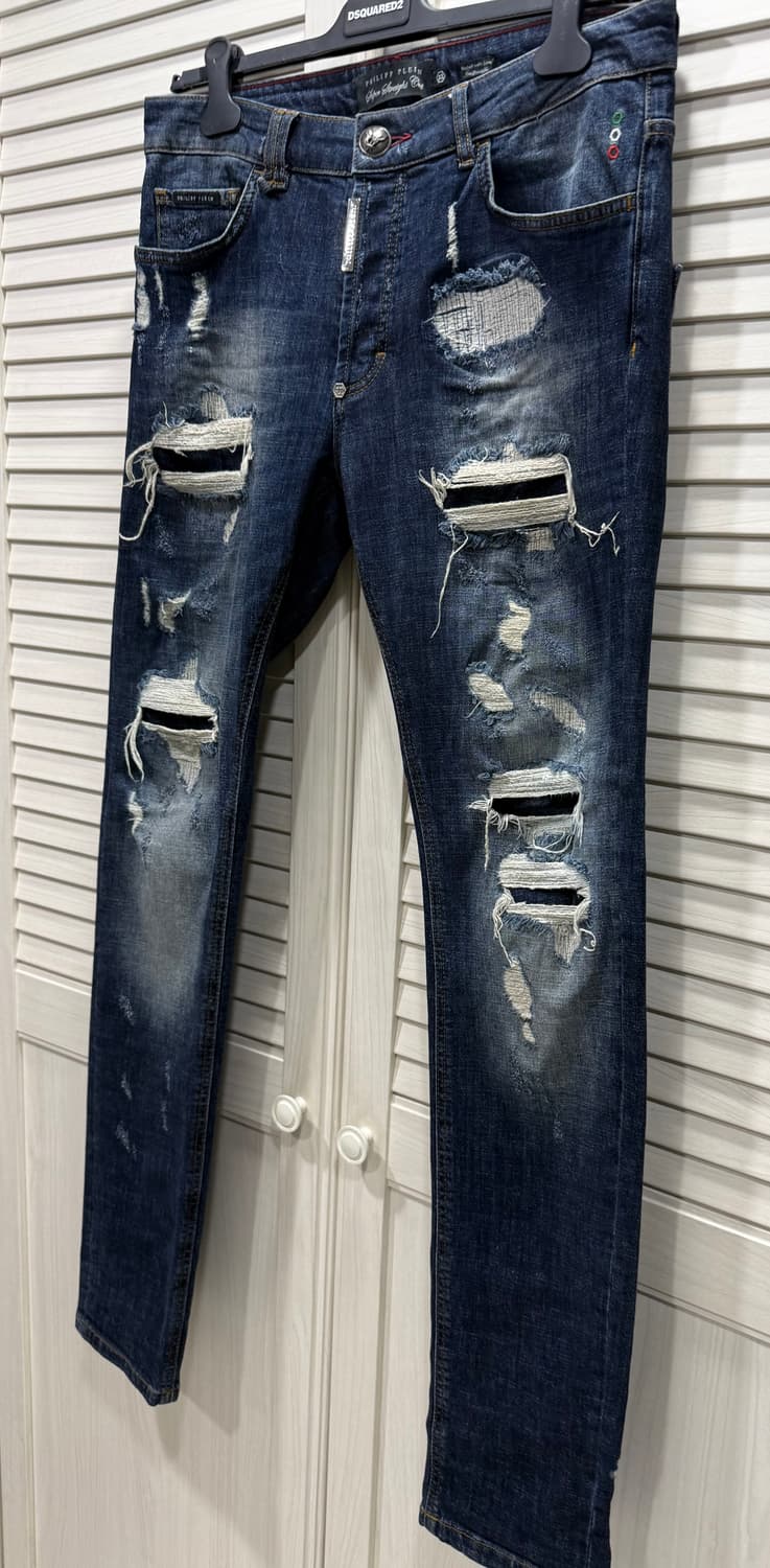 필립 플레인 디스트로이드 진 청바지 상품이미지4