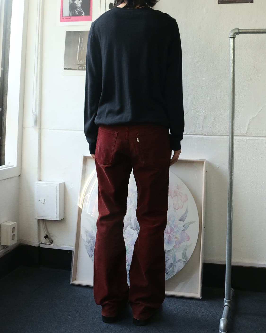 80s 리바이스 646 벨바텀 코듀로이 팬츠  상품이미지2