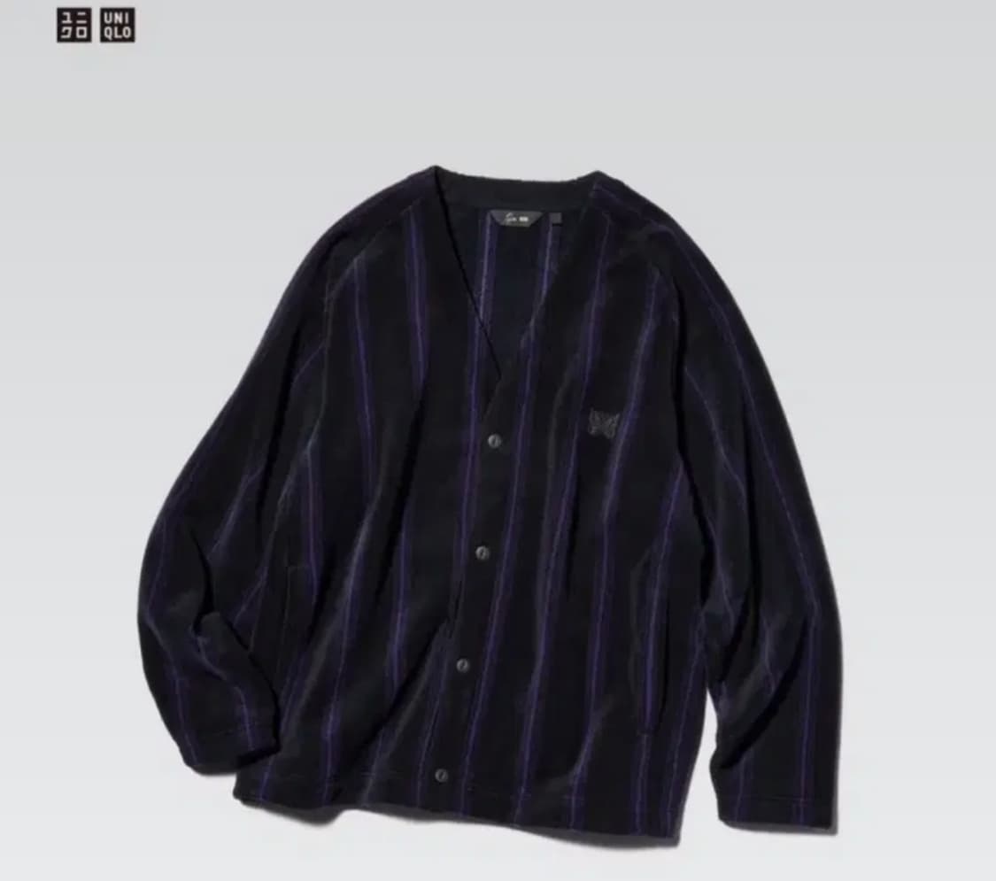 유니클로 니들스 스트라이프 가디건 L 상품이미지1