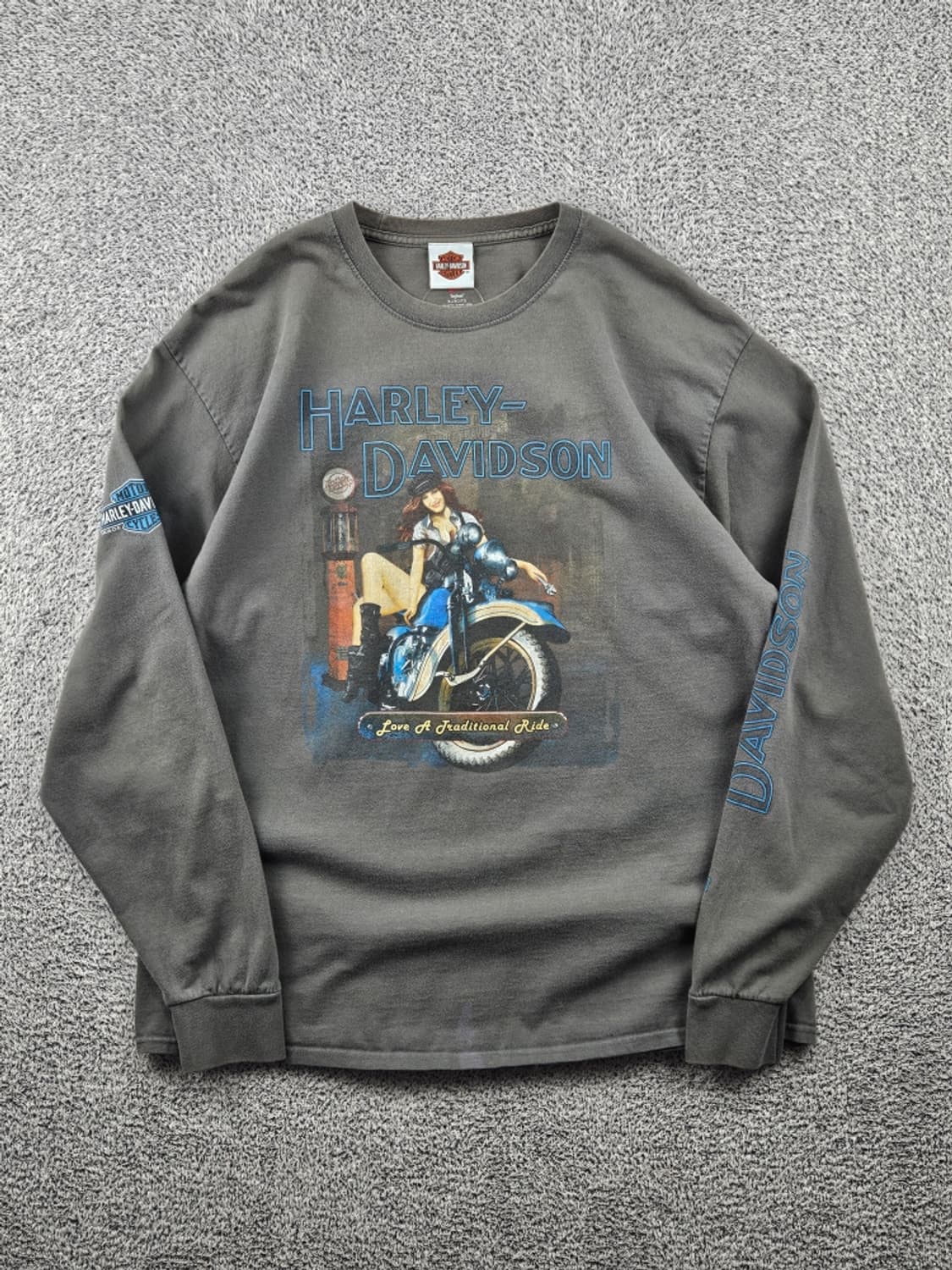 할리데이비슨 미시시피 빌록시 MS 롱 슬리브 ( XL ) / 11535 상품이미지3