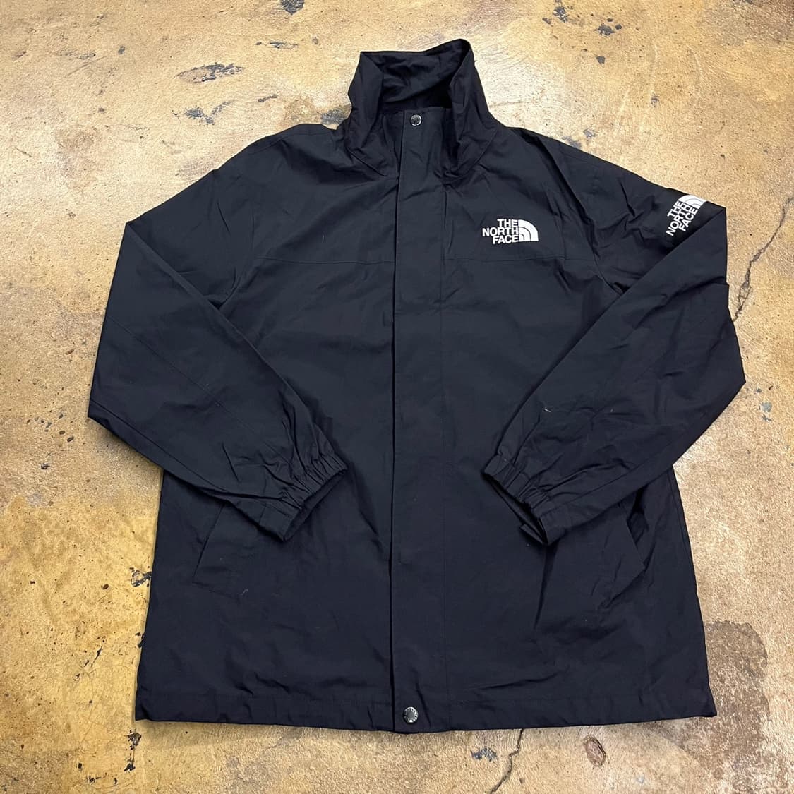 [정품/M] 노스페이스 블랙 바람막이 자켓 b14 상품이미지2