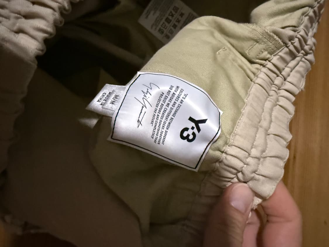 y-3 울 카고팬츠 아이보리 m(32) 상품이미지5