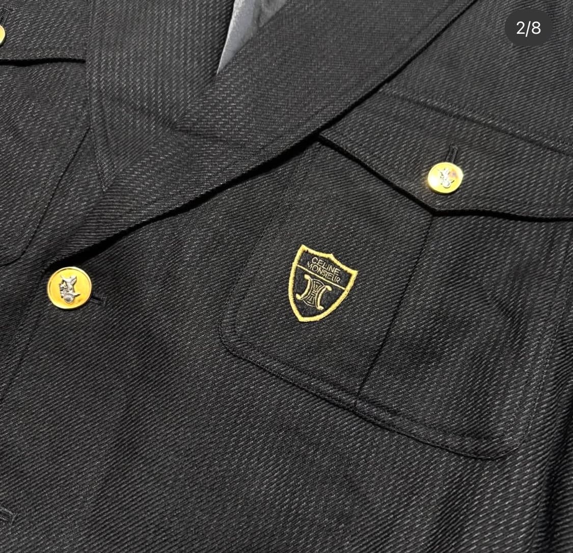 셀린느 - 90s 밀리터리 자켓 상품이미지2