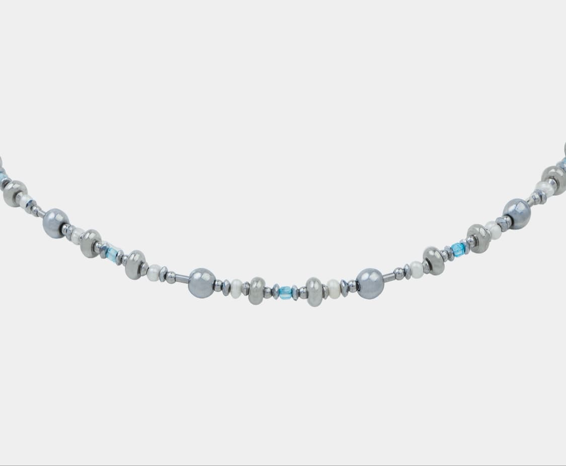 CASIOPEIA Bluerondo Topaz Pearl necklace 상품이미지3