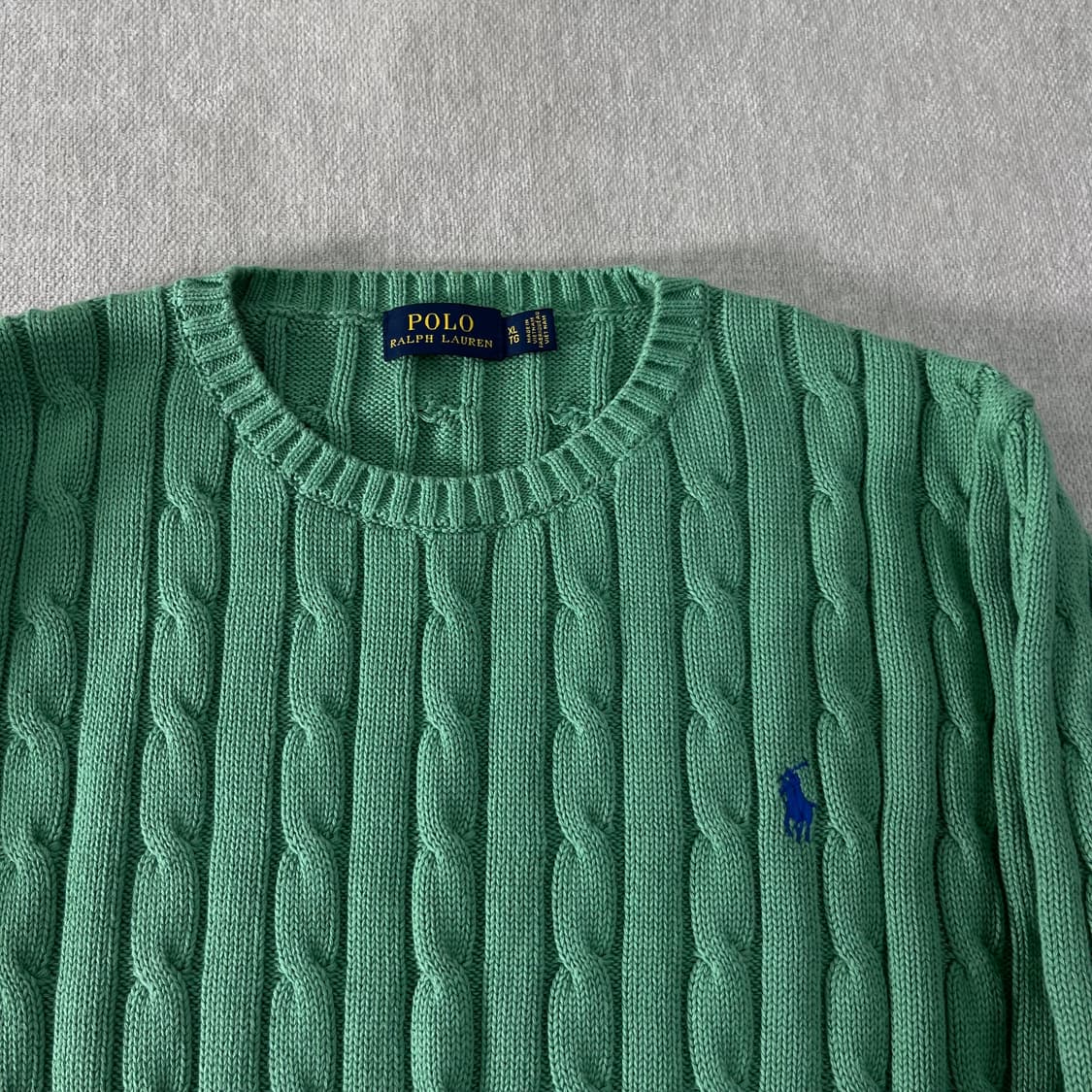 W100 폴로랄프로렌 꽈배기 니트 상품이미지2