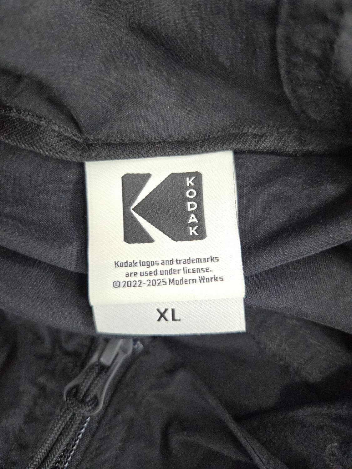 코닥(KODAK) 우븐 반팔 아노락 후드 자켓 상품이미지5