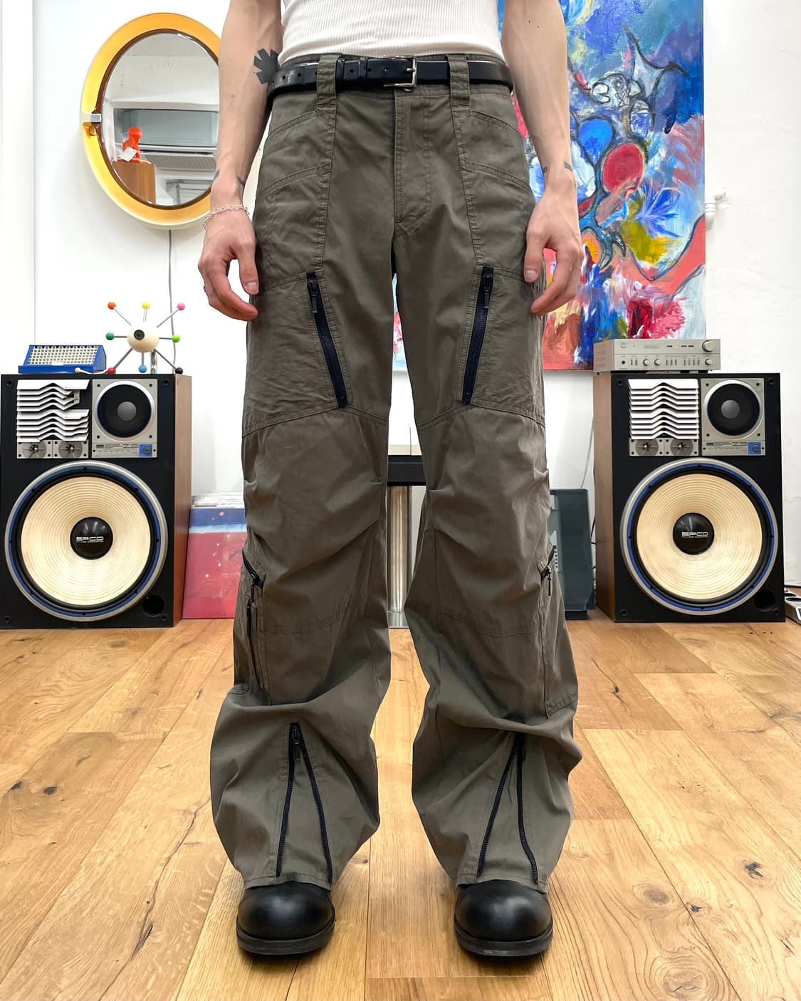 [2] 5351 pour les hommes 파라슈트 팬츠 상품이미지2