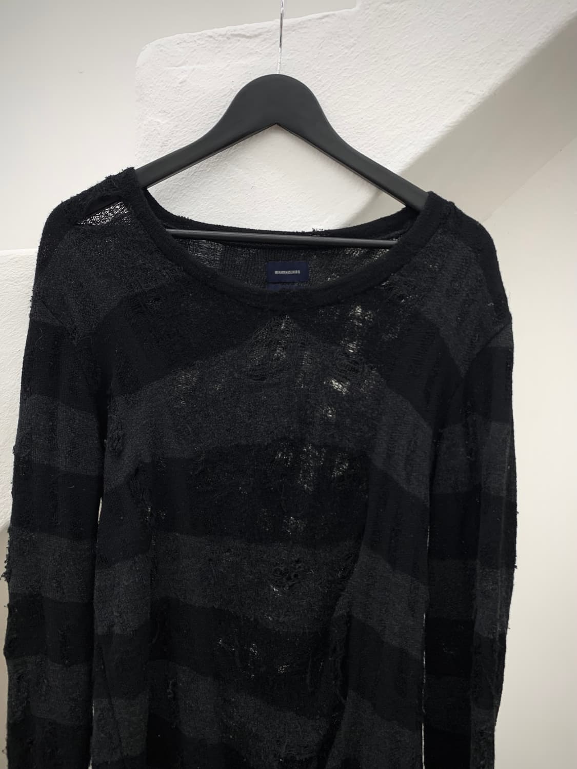 Mihara Yasuhiro damaged wool knit  상품이미지3