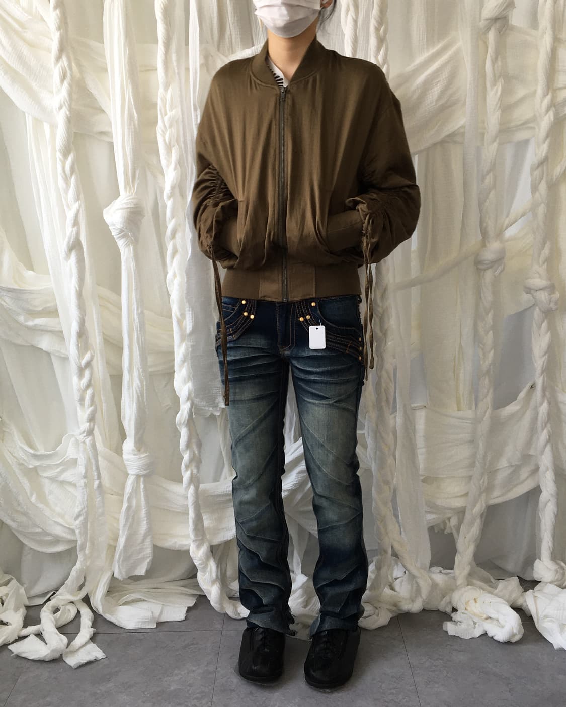 Shirring point ma 1 jacket 상품이미지6