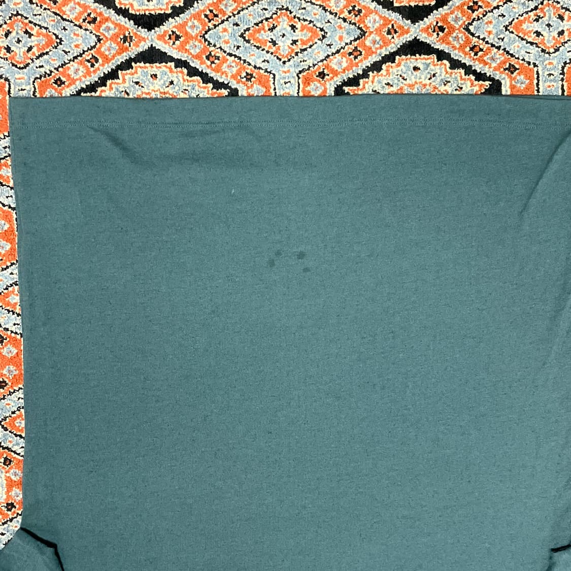 띠어리 청록 기본 반팔티셔츠 남성M 상품이미지3