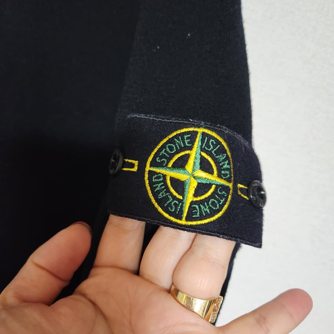 스톤아일랜드 카라 니트 남L 상품이미지4