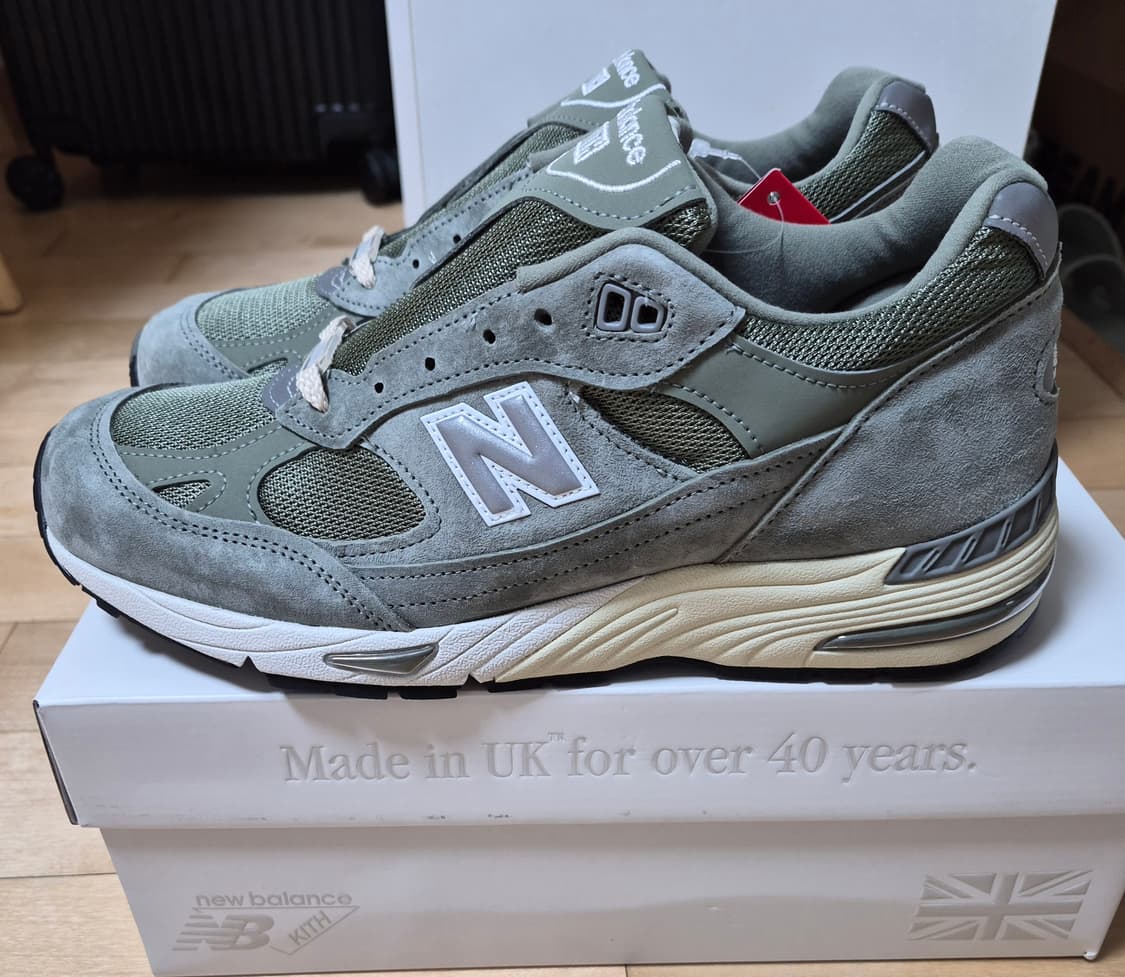 (새상품)뉴발란스 키스(KITH) 991V1 베티버 280mm 상품이미지4