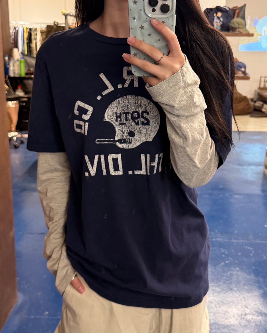 PRL 폴로 랄프로렌 RLCO 레이어드 슬리브 상품이미지1