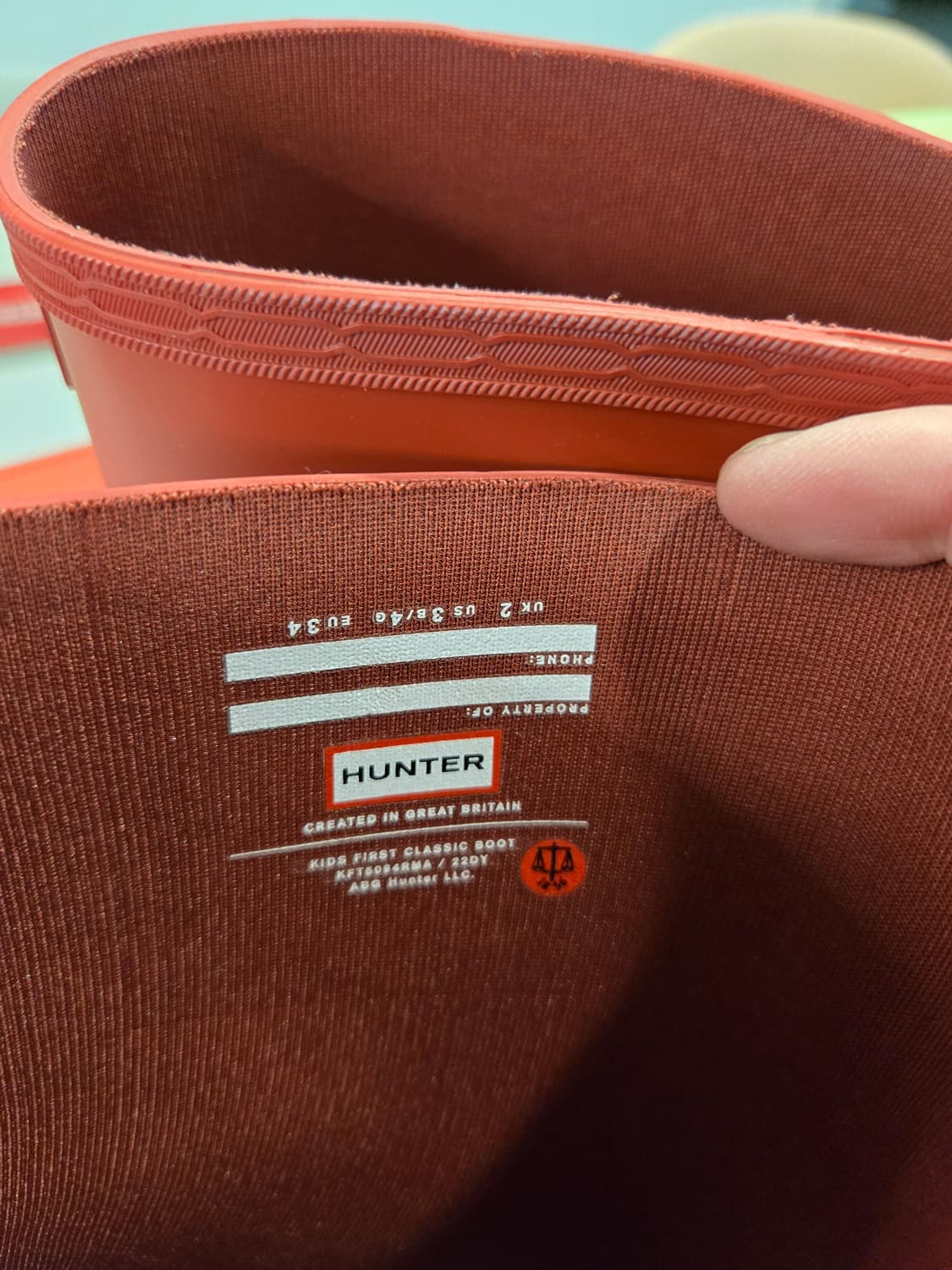 헌터키즈레인부츠(uk2)210 상품이미지2