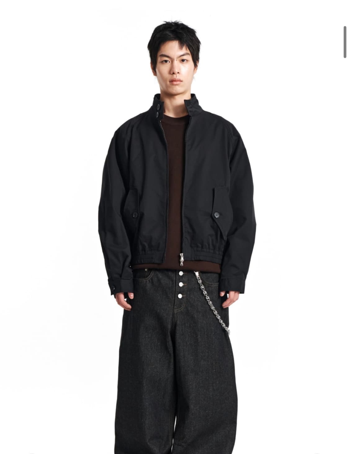 기철 (사이즈M) Herrington crop jacket 해링턴자켓 상품이미지4